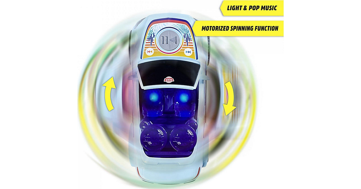 Mercedes-Benz E-Class Beat Spinner - Selbstfahrendes Spielzeug-Auto mit Pop Sounds mehrfarbig Modell 2 3
