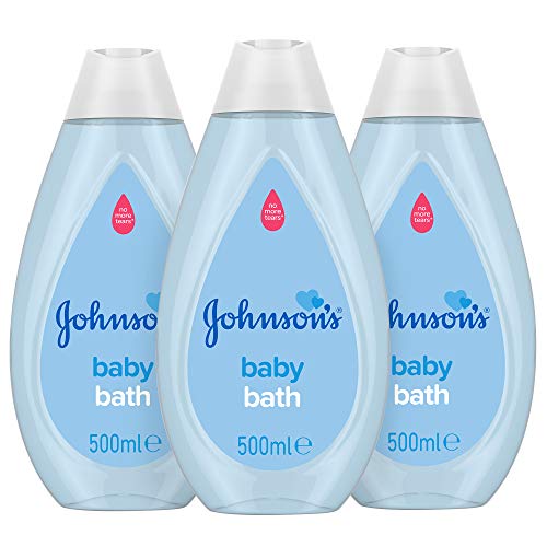 Johnson‘s, Baby Bath - Schaumbad, 500 ml, sanft und mild für empfindliche Haut und den täglichen Gebrauch