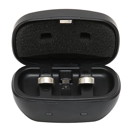 A675-Knopfbatterie, tragbare Größe, hält Energie, robustes ABS, 10 bis 15 Tage Knopfbatterie-Ladebox für den Außeneinsatz für Hörgeräte