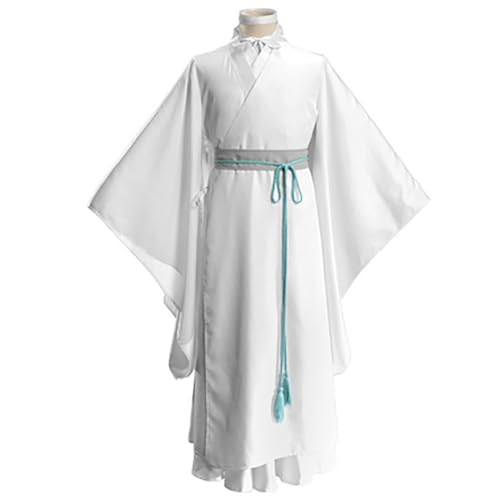 Thegis Heaven Officials Blessing Xie Lian Cosplay Kostüm Weißes Hanfu Kleid Outfit,XL-White