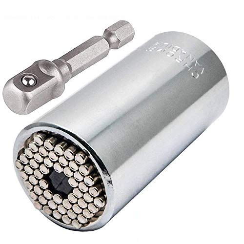Universal-Adapter-Steckschlüssel-Set (11–32 mm), 1/2 Zoll Multifunktions-Steckschlüssel, Handreparaturwerkzeuge für Bohrmaschine, Auto-Industrie-Reparatur