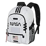NASA Spacehip-Fan Fight Rucksack 2.0, Weiß