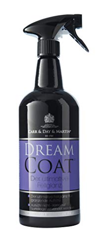 Carr & Day & Martin Dreamcoat Fell-, Mähnen- und Schweifglanzspray, 1 Liter - Für den perfekten Glanz des Pferdefells, ohne zu fetten
