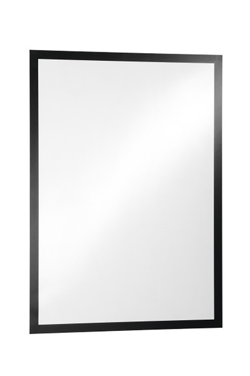 Durable Info-Rahmen Duraframe Poster (A1, selbstklebender Plakatrahmen mit Magnetverschluss) 1 Stück, schwarz, 499701