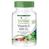 Vitamin E Kapseln 400 I.E. - HOCHDOSIERT - 90 Softgels - Antioxidans