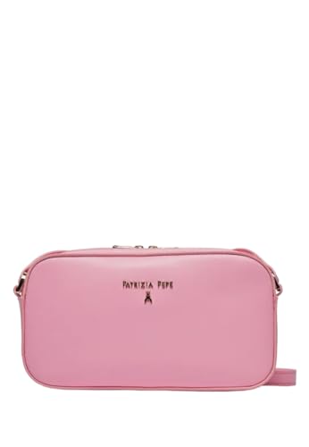 PATRIZIA PEPE Damen-Handtasche Marke, Modell 8B0152L061, aus Leder., Rosa