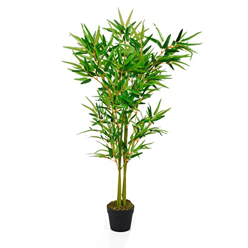 LINDER EXCLUSIV LEX künstliche Pflanze Bambus 552 Blätter ca. 115 cm