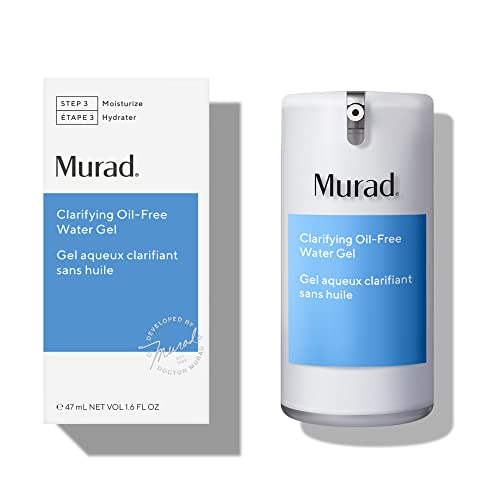 Murad Clarifying Water Gel Hydrating Face Moisturiser mit nicht fettendem Finish, 47 ml