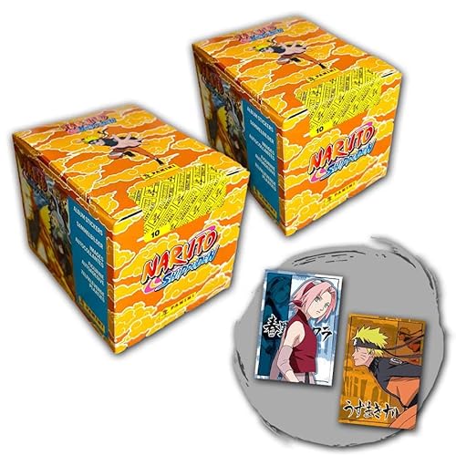 Panini Naruto Shippuden Sticker - Sammel-Bundle mit LE-Cards