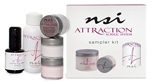 Nsi Attraction Nail Acrylic Sampler Kit by NSI