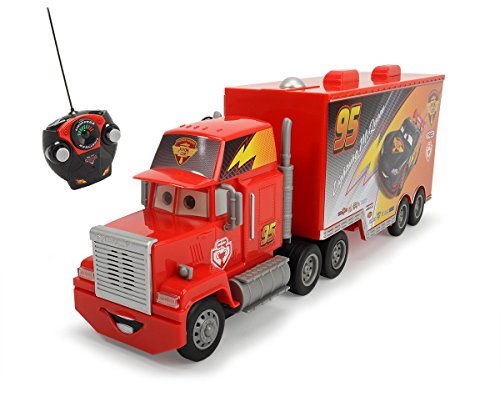 Dickie Toys 203089002 - RC Carbon Turbo Mack Truck, funkferngesteuerter LKW, 46 cm