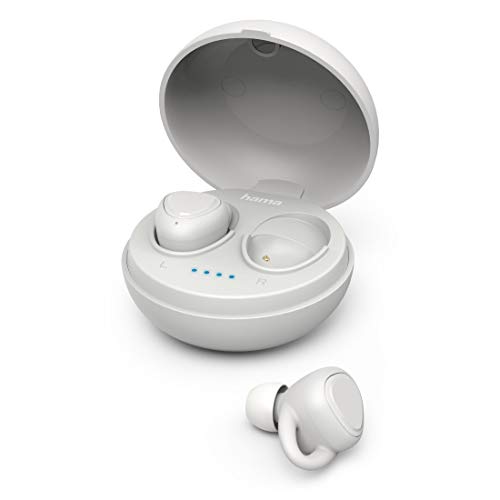 Hama LiberoBuds Bluetooth-Kopfhörer In-Ear, Full Wireless, Ladestation, grau