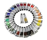 Magi Feines Ölfarben Set - 30 Tuben a 50 ml, original MAGI hochwertige Künstler-Farben, 30 verschiedene Farbtöne Ölfarbe