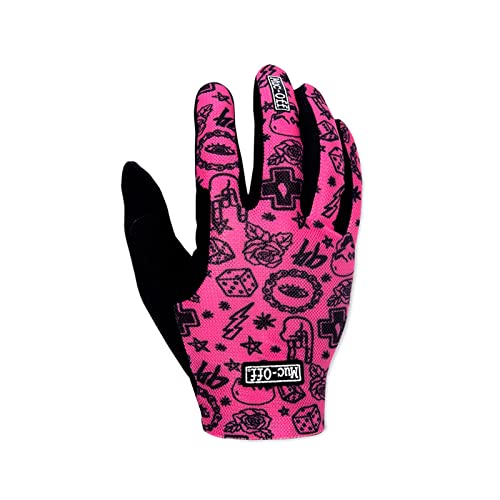 Muc-Off Unisex Fahrrad Handschuhe Mesh Summer Lightweigt, Pink, S, MU-GLO-2012