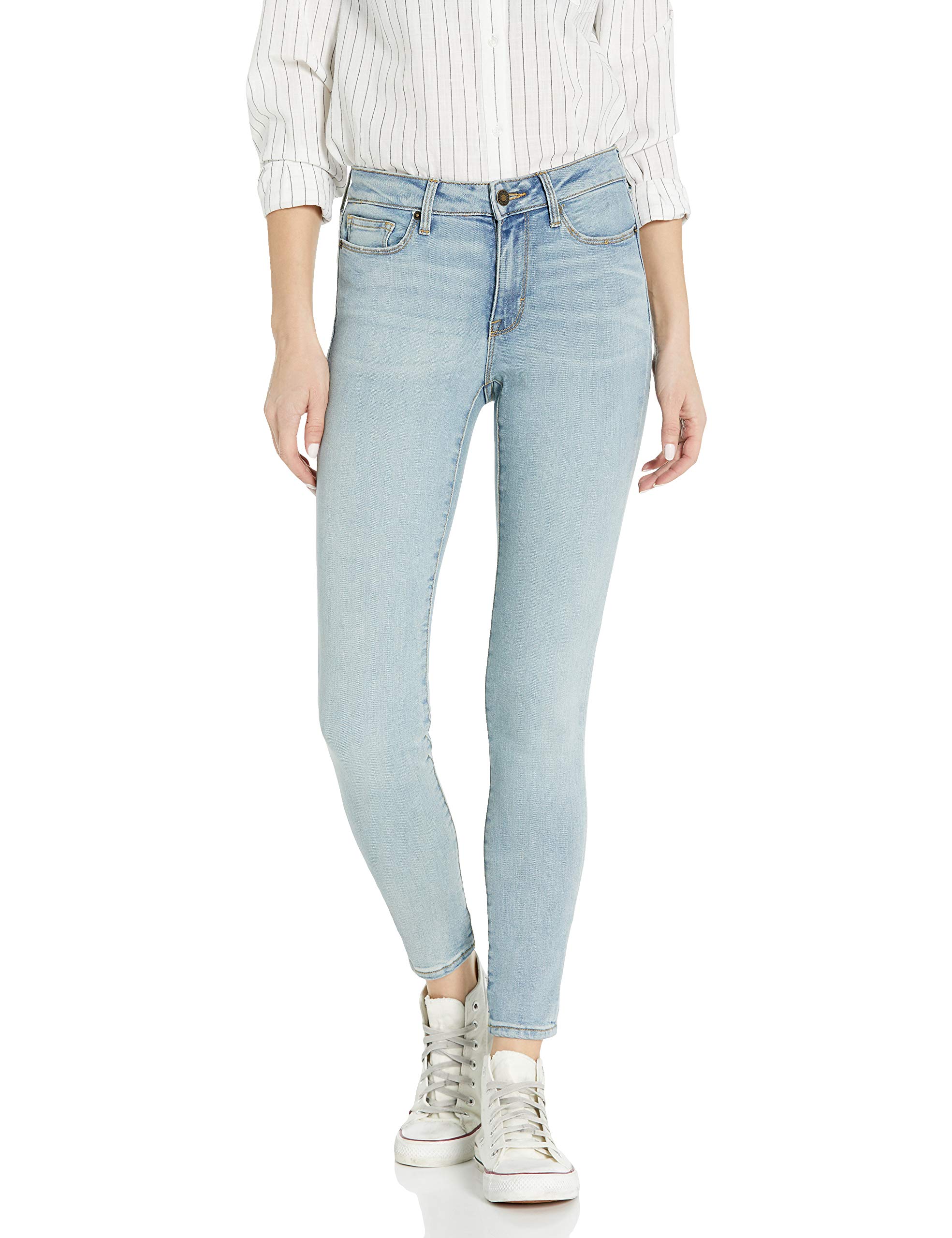 Goodthreads Damen Skinny-Jeans , Halbhoch Helles Jeansblau , 27