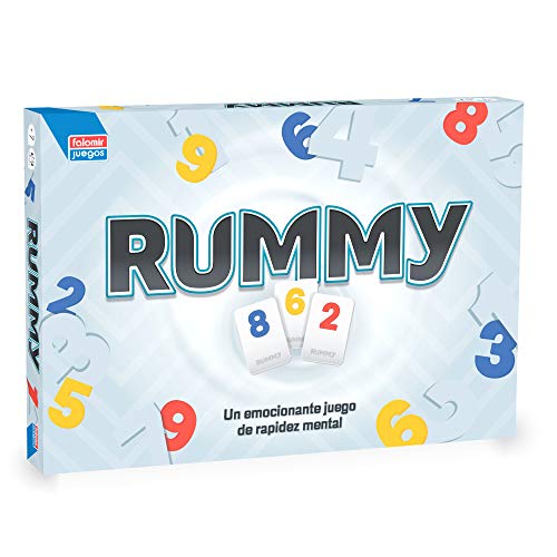 Falomir - Rummy Junior Tischset, Mehrfarbig, Einheitsgröße (646456)