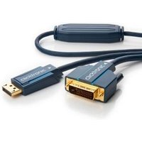 ClickTronic 70729 - DisplayPort - DVI - Männlich/männlich - Gold - Blau - Kupfer (70729)
