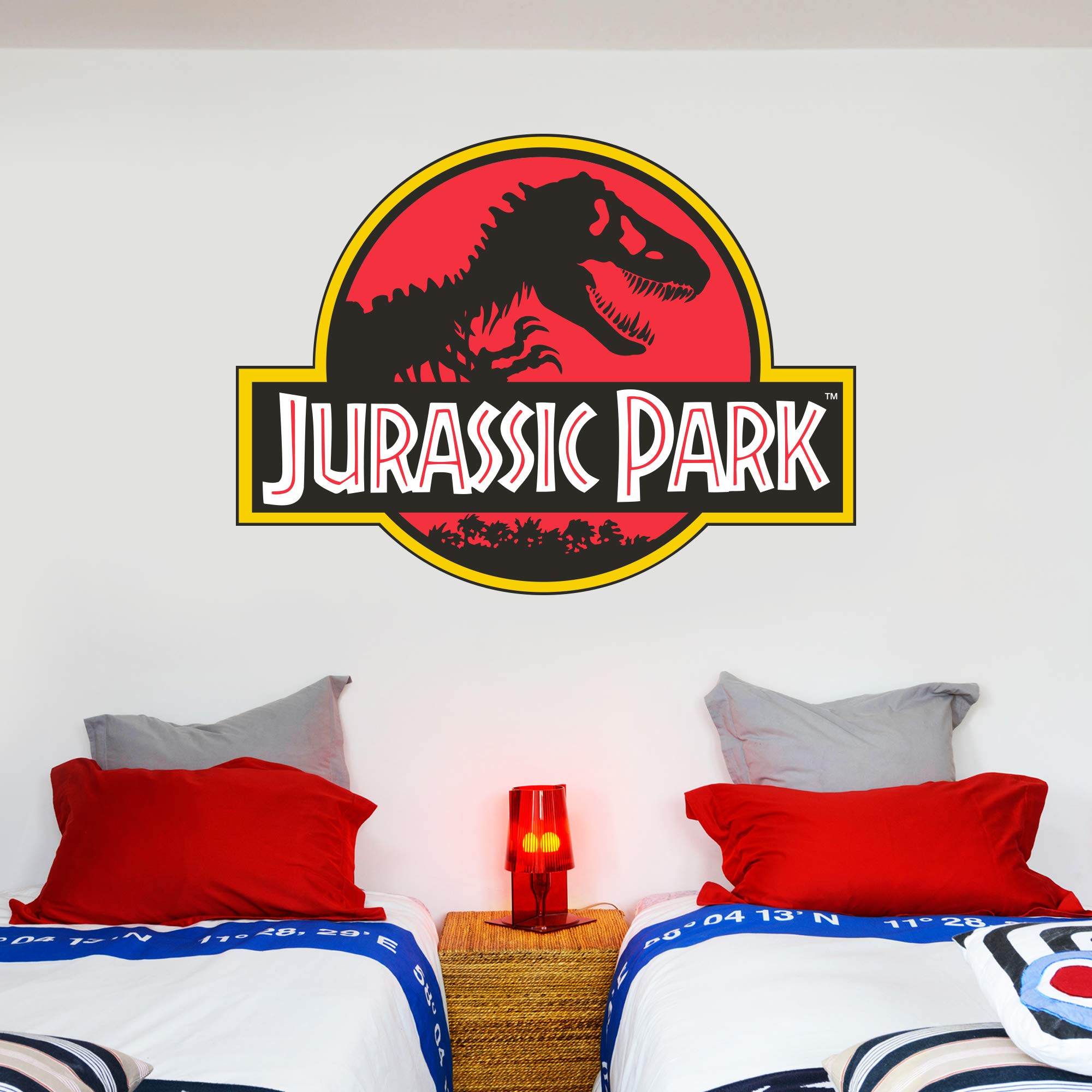 Beautiful Game Jurassic Park-Logo-Wandaufkleber, Vinyl, 120 cm
