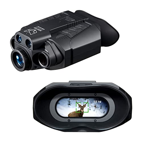 Nightfox Vulpes - Digitales Nachtsichtgerät - tragbar - integrierter Laser-Entfernungsmesser - Full HD (FHD)-Sensor (1080 p) - Video-/Audioaufnahme - für Jagd - 200 m Reichweite - 6-fache Vergrößerung