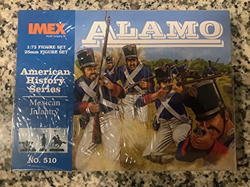 Imex IMEX510 1/72 Amerikanische Geschichte:Mexikanische Infanterie Alamo Modellbausatz