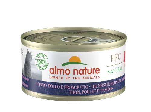 almo nature - HFC 70 Cuisine - Thunfisch, Huhn und Schinken - 24 x 70 g