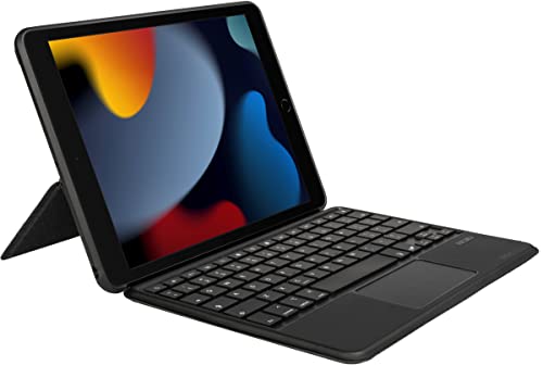 iPad 10.2 2021/2020 Hülle, Gecko Keyboard Cover 2.0, QWERTY