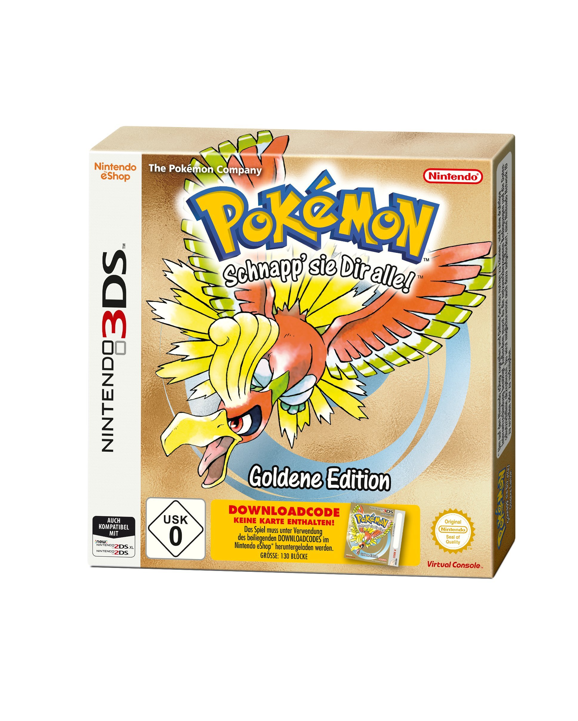 Pokémon Gold - Standard Edition (Download code in der Box) - [Nintendo 3DS]