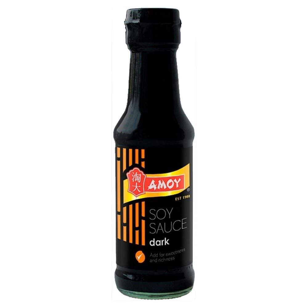 Amoy Sojasauce dunkel (150 ml) – 6 Stück