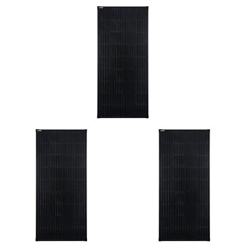 Enjoysolar Mono 170 W 12V Monokristallines Solarpanel Solarmodul Photovoltaikmodul ideal für Wohnmobil, Gartenhäuse, Boot