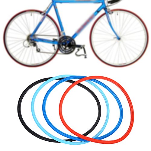 Fahrrad Vollgummireifen Fahrradlose Reifen Vollreifen Für 700 * 23C Rennrad Fixed Gear (schwarz)