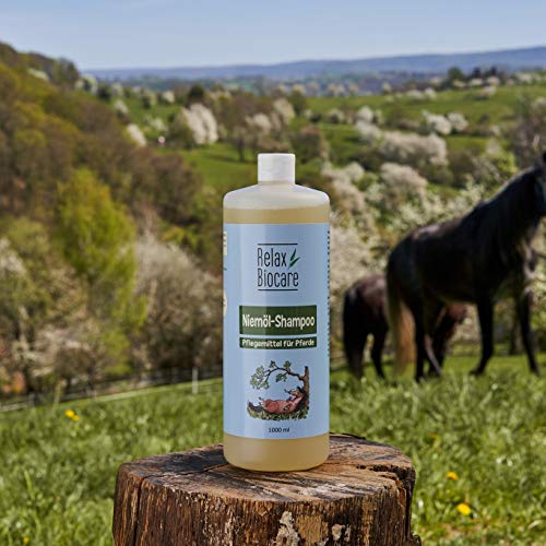 Relax Niemöl-Shampoo 500ml - Pflegeserie Pferd - v Biocare