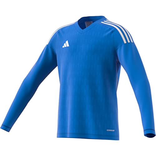 adidas Unisex Kids Jersey (Long Sleeve) Tiro 23 Competition Long Sleeve Goalkeeper Jersey, Blue Rush, HK7692, 140