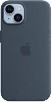Apple Silikon Case mit MagSafe für Apple iPhone 14, Sturmblau
