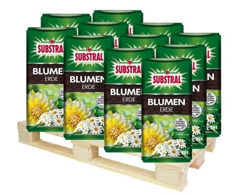 SUBSTRAL® Blumenerde 2310 l - Universalerde für den Einsatz im Garten, in Kübeln und Töpfen