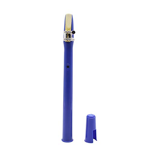 VIDOO 8 Löcher Schlüssellos Bunte Tragbare Tasche Saxophon - Blau