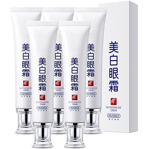 Firming Anti Wrinkle Whitening Eye Cream, Temporary Firming Eye Cream Instant Lifting, Anti Aging Eye Cream for Dark Circles and Puffiness, Instant Remove Eye Bags (5pcs)