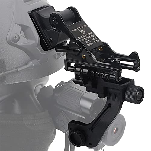 NVG Metall-Mont Adapter mit Aluminum-Alloy J Arm für NVG NVG PVS-14 Night Vision Monocular Night Vision Helmet Accessories,Sets