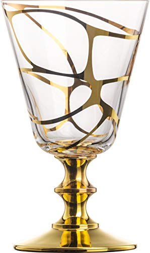 Rotweinkelch 290ml/H.147mm 586/1 STARGATE GOLD Eisch Glas (6 Stück)