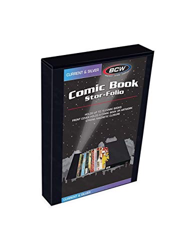 BCW Supplies Stor-Folio Comic-Buch, 3,8 cm, für 15-20 Comics