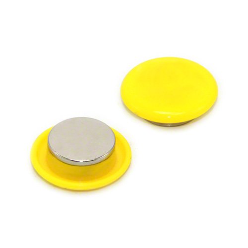 Medium Yellow Planning Office Magnete Für Kühlschrank, Whiteboard, Notizbordpack von 120