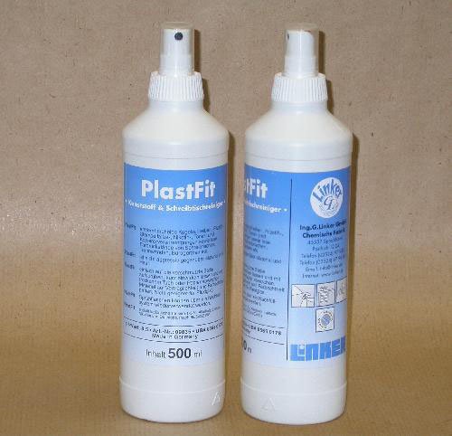 Linker Chemie PlastFit Kunststoffreiniger VE 24 x 0,5 Liter Flasche | Reiniger | Hygiene | Reinigungsmittel | Pflegemittel | Pflege | Reinigungschemie |