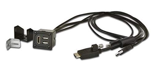 Xzent HDMIBOX - Anschlussbox mit Verlängerung 1x HDMI und 2X USB