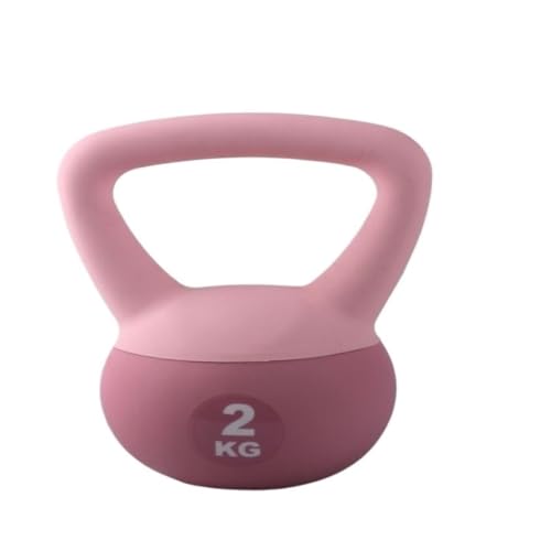 Dumbbells Huling Yoga Soft Bell Fitnessgeräte Haushaltshantel Herren Sportformung Squat Übung Hip Lifting Pot Hantelset (Color : Pink, Size : 6kg)