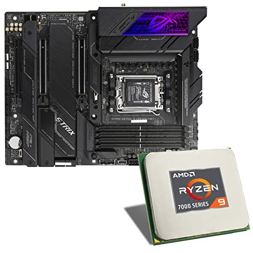 Mainboard Bundle | AMD Ryzen 9 7950X 16x4500 MHz, ASUS ROG Strix X670E-F Gaming WiFi, 4X M.2 Port, 4X SATA 6Gb/s, USB 3.2 Gen2 | Tuning Kit | CSL PC Aufrüstkit
