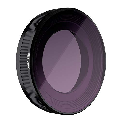 Freewell ND1000 Langzeitbelichtung Fotografie Netural Dichte Kamera Objektiv Filter Kompatibel mit Insta360 One R/One RS (1-INCH Edition)
