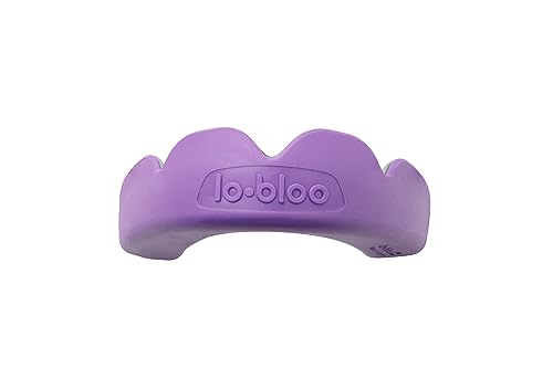 lobloo PRO-FIT Patent Pending, Professional Dual-Density impressionless Mouthguard for High Contact Sports as MMA, Hockey, Football, Rugby. Large +13yrs, Purple