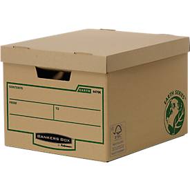 Archivbox Bankers Box® Earth, passend für 4 Archivschachteln, 100 % Recycling-Karton, 10 Stück