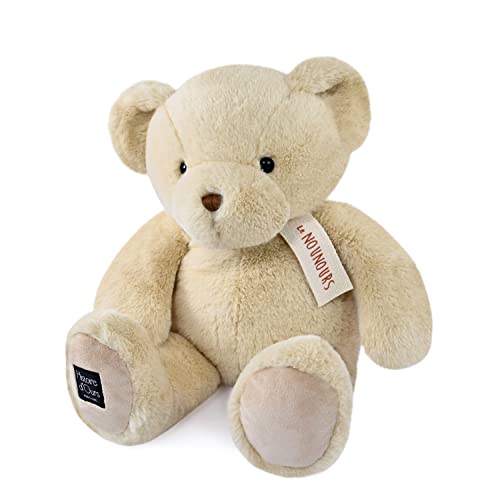 Histoire d'Ours - Le Teddybär, Vanille, 40 cm, Beige – 40 cm – Geschenk zur Geburt – HO3224