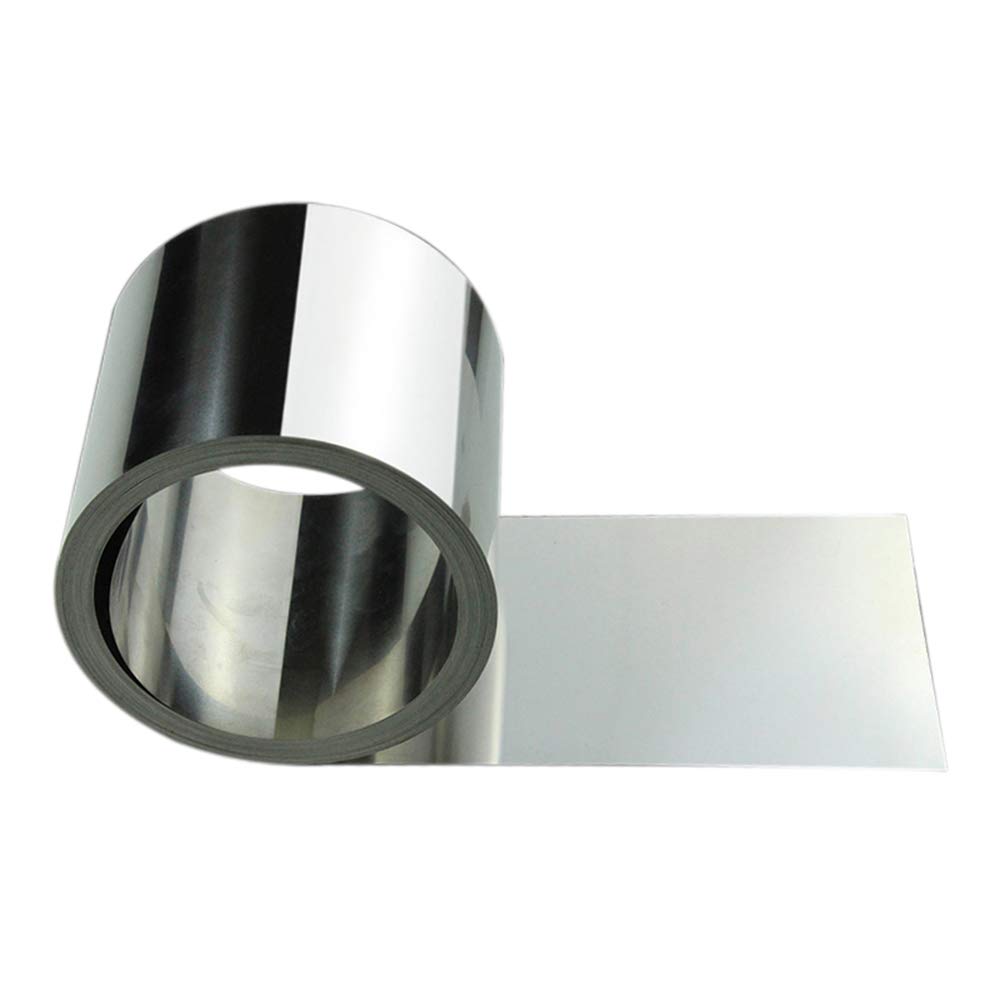 JKGHK Edelstahlplatte Edelstahlblech Metallplatten Hat Eine Gute Verarbeitbarkeitsdicke: 0,2 mm,0.2mm x 50mm x 3000mm