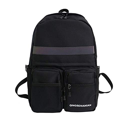 Travel Backpack Schultaschen Für Damen Rucksäcke Mit Mehreren Taschen Rucksäcke Mit Großer Kapazität Herrenrucksäcke Black